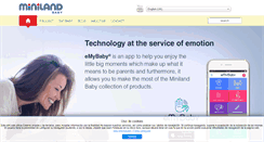 Desktop Screenshot of minilandbaby.com